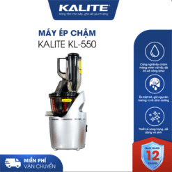 Máy ép chậm KALITE KL-550 ép siêu kiệt bảo toàn Vitamin Enzym