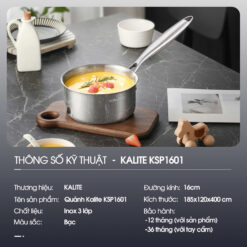 Thông số kỹ thuật Kalite KSP1601