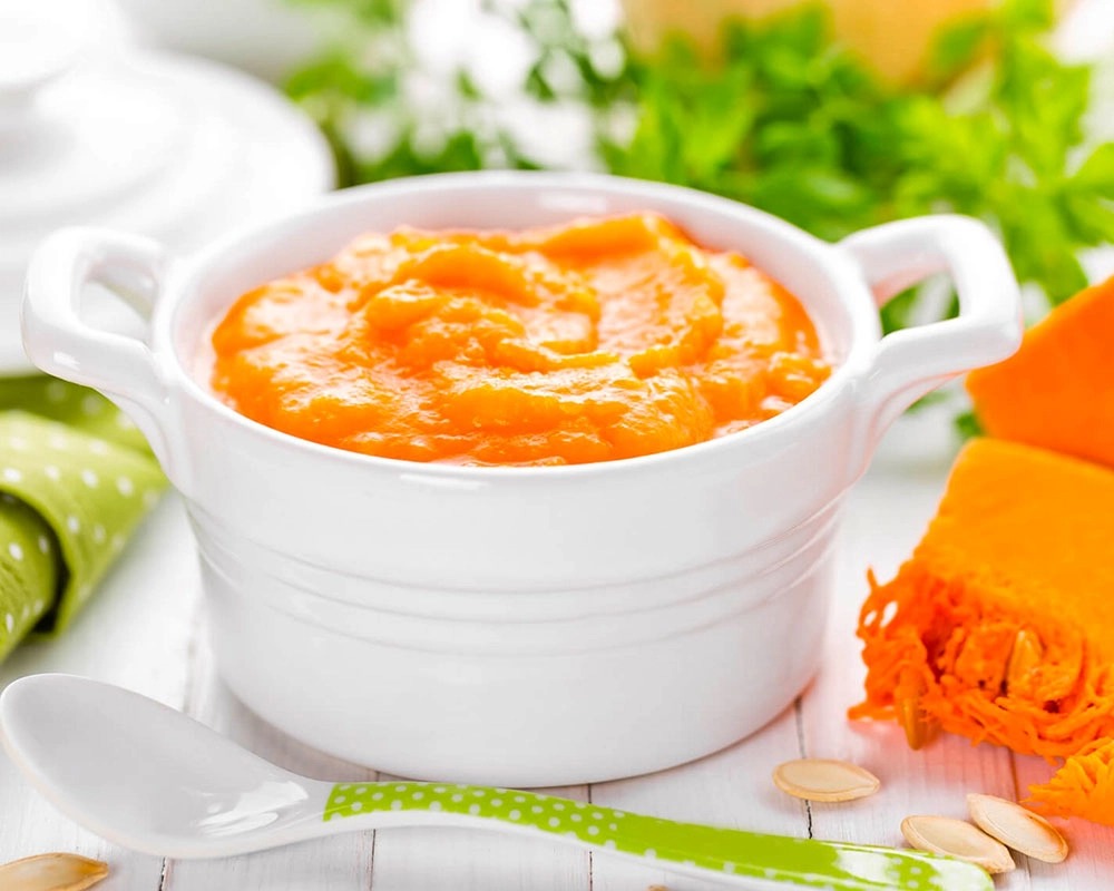 CÔng thực nấu bột ăn dặm cá hồi