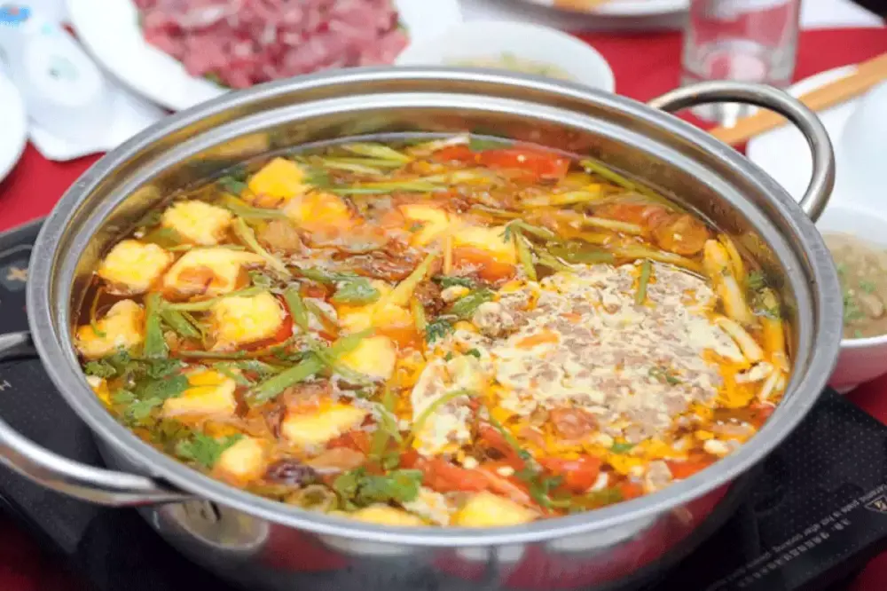 Nồi lẩu cua động đậm vị 