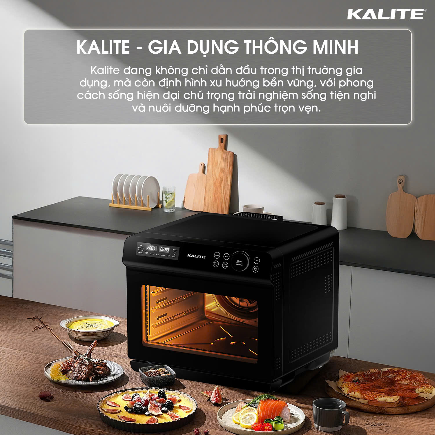 Nồi chiên không dàu Kalite Fusion Pro