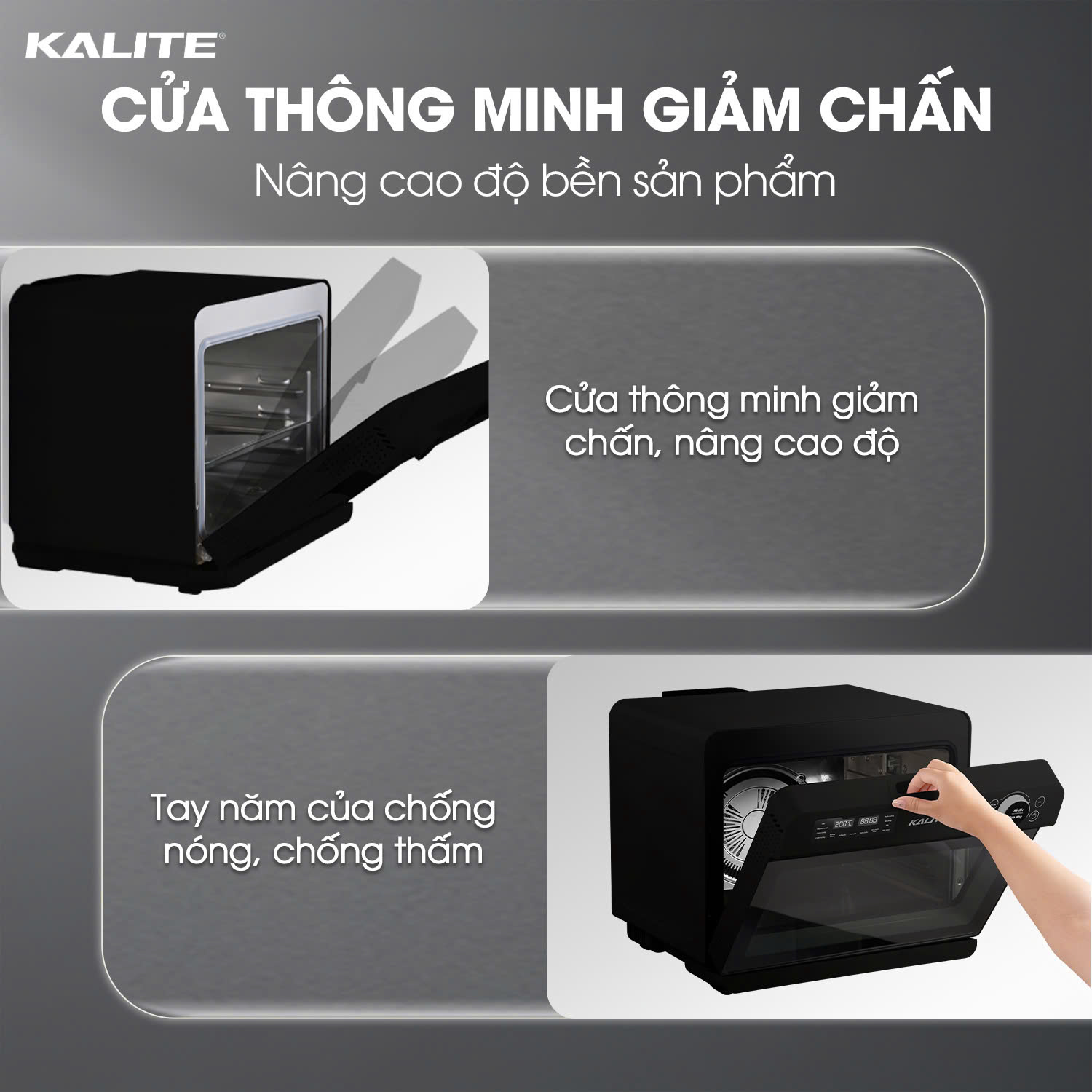 Nồi chiên không dàu Kalite Fusion Pro