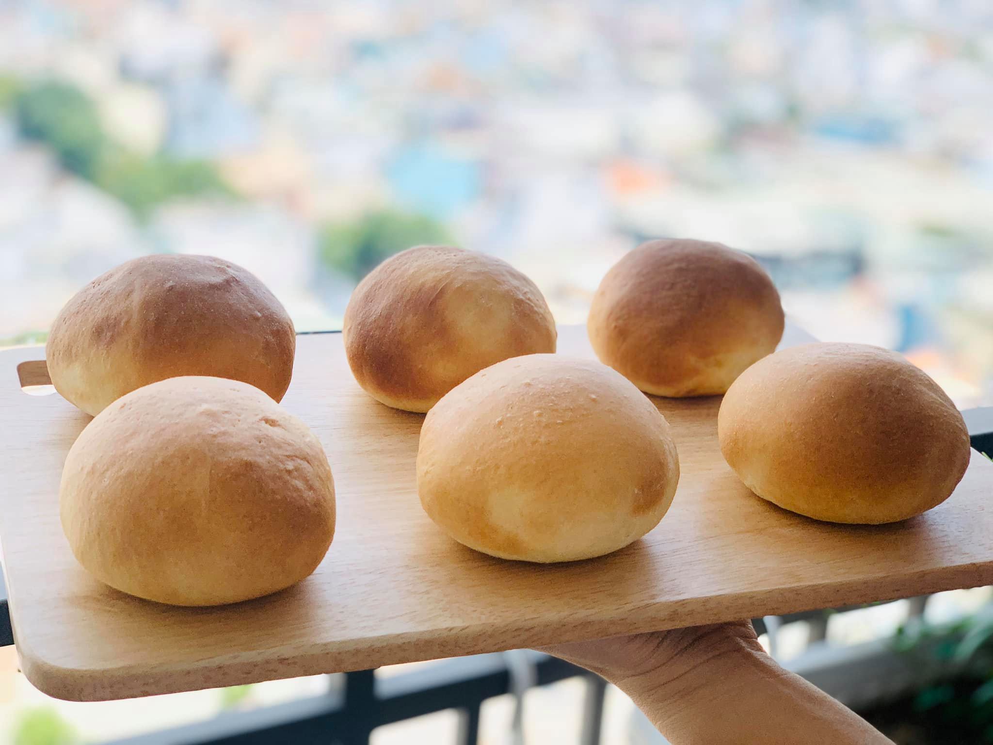 Nướng bánh lần 1