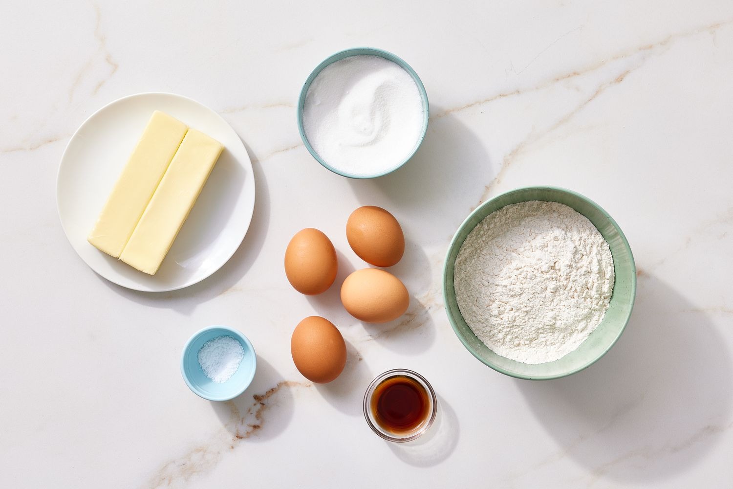 Nguyên liệu làm bánh bông lan